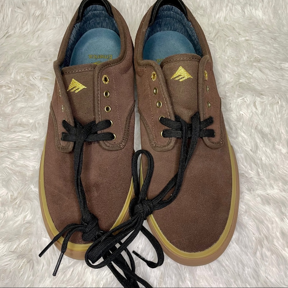 Emerica Wino G6 In Brown Gum Sneakers size 11